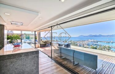 КАНН CROISETTE – УНИКАЛЬНЫЙ ПЕНТХАУС С ПАНОРАМНЫМ ВИДОМ НА МОРЕ
