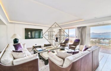 CANNES CROISETTE – EXCEPTIONAL PENTHOUSE WITH PANORAMIC SEA VIEW